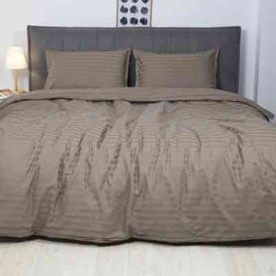 Постільна білизна Tiare 93 Сатин Страйп Кольоровий полуторний (93_Stripe_pl) Вінниця