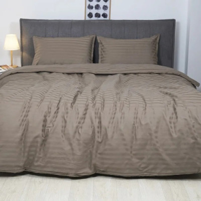 Постільна білизна Tiare 93 Сатин Страйп Кольоровий полуторний (93_Stripe_pl) Вінниця - фото 1