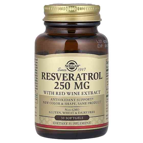 Ресвератрол (Resveratrol) 250 мг 30 капсул Київ