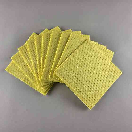 Cалфетки влагопоглощающая, целлюлозная, губчатая  (10шт)  Супер Торба (1 пачка) Харків