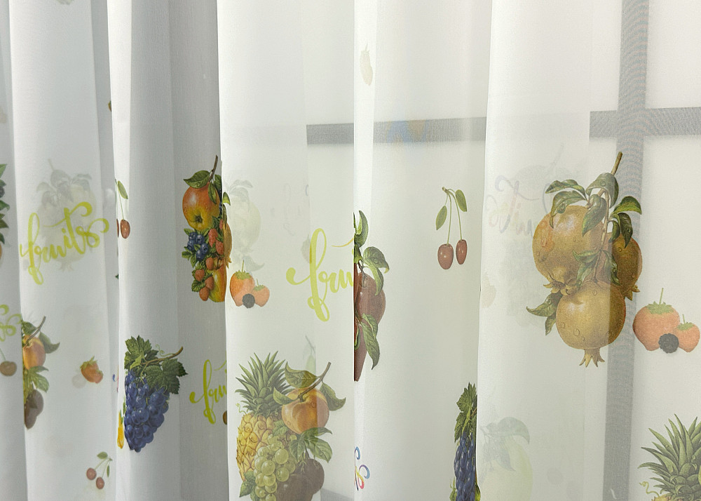 Кухонная арка VR-Textil № 1824т шифон разноцветный 300х170 см (53-0063) Киев - изображение 4