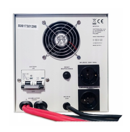 Гібридний ДБЖ інвертор Volt Polska SINUS PRO 2200 E 12/230V 1600/2200W (3SP092212E) Київ