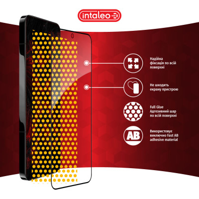 Стекло защитное Intaleo Full Glue Xiaomi 13 Black (1283126559327) Винница - изображение 7