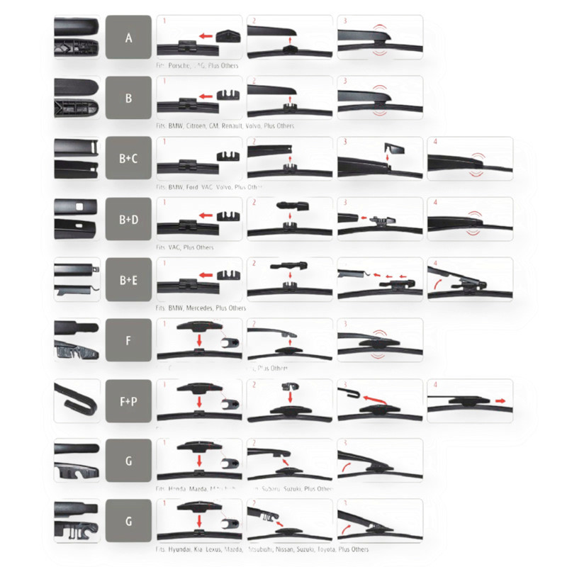 Щетка дворника заднего carway безкаркасная flat rear 275мм (+ 8 адап.) Мукачево - изображение 3