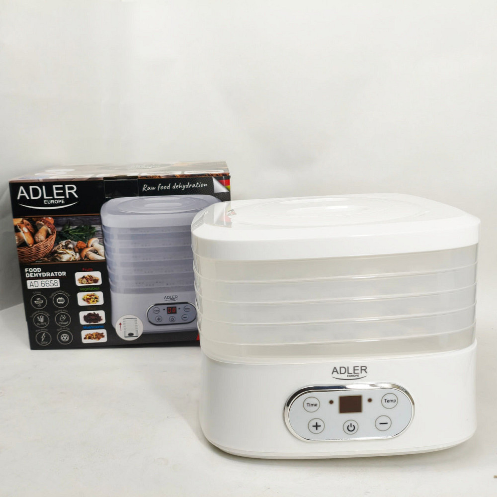 Сушарка електрична для овочів фруктів грибів та м'яса Adler AD 6658 дегідратор 550Вт EI-30 Львів - фото 10