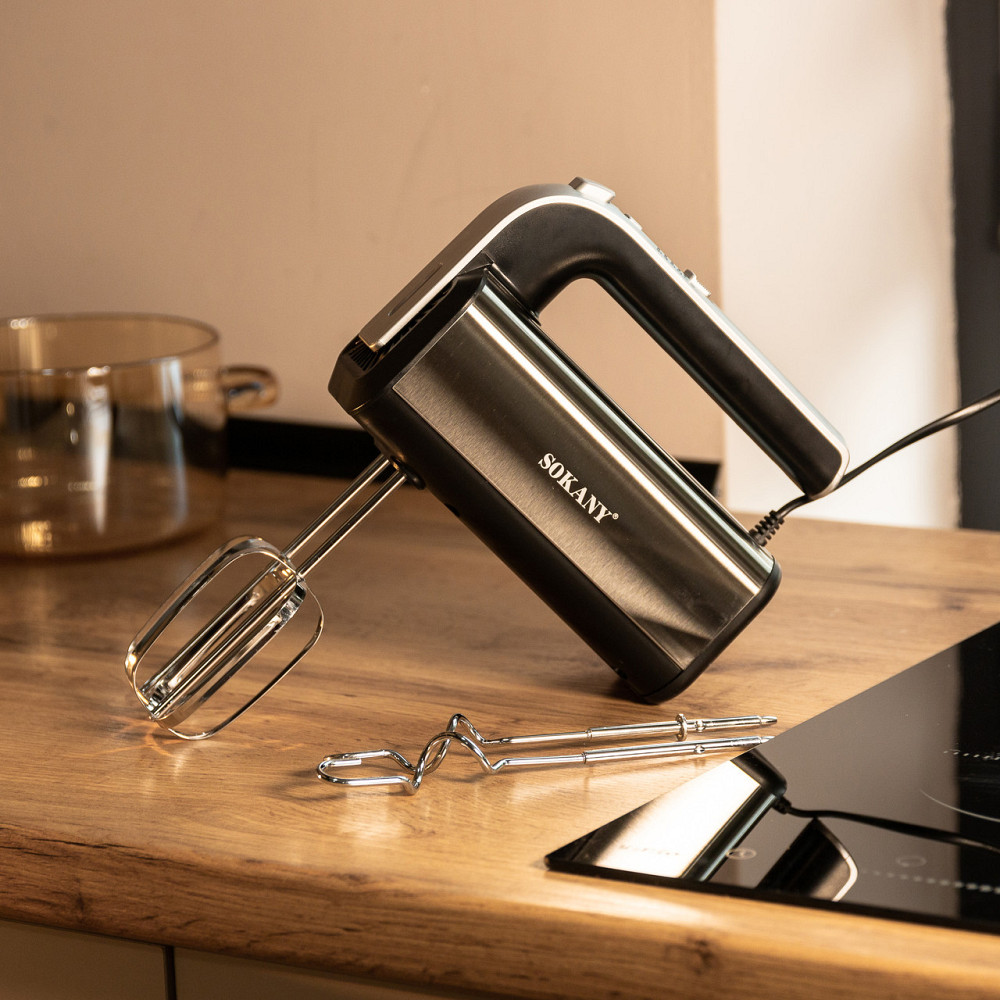 Миксер ручной Sokany CX-6651 800 Вт сталь Киев - изображение 10