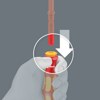 Викрутка діелектрична Wera з комплектом насадок, 18 предметів 05006613001 Одеса