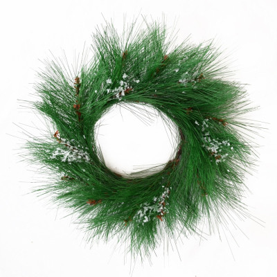 Прикраса декоративна YES! Fun вінок Снеговичок 15 см без прикрас (903878) Вінниця - фото 1