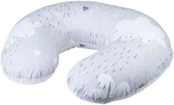 Подушка Bubaba by FreeON Hearts and Clouds 70х60 см, grey Киев