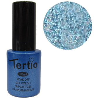 TERTIO гель - лак № 179 (блідо-блакитний з блискітками) 10 мл Київ - фото 1