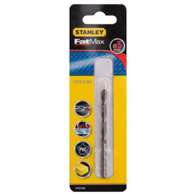 Свердло Stanley по металлу HSS-CNC d=6мм, 93x57мм. (STA51068) Вінниця - фото 2