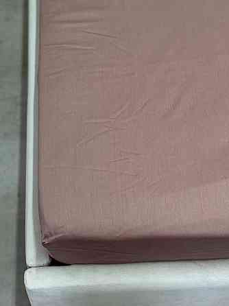 Ecotton Простирадло на резинці Ecotton Євро 200х200 см із сатину (арт. 16-1412 Stucco) коричнев Киев