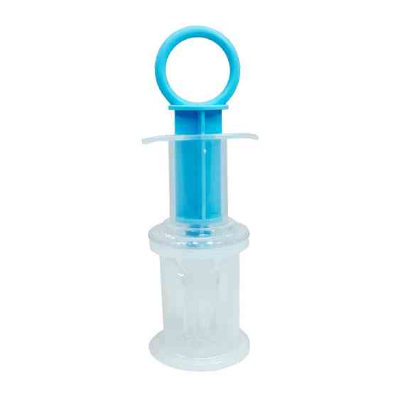 Дитячий Шприц-дозатор для ліків MGZ-0719(Blue) із мірним стаканчиком Вінниця