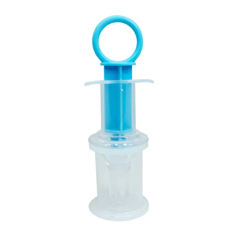 Детский Шприц-дозатор для лекарства MGZ-0719(Blue) с мерным стаканчиком Винница - изображение 2