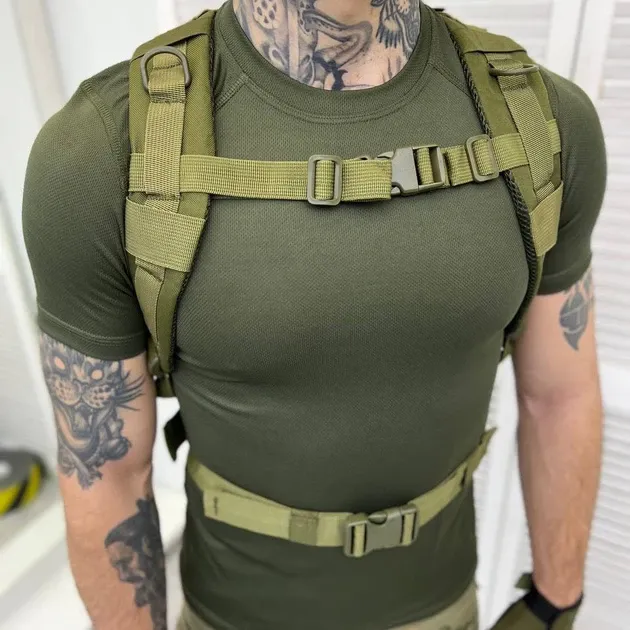 Рюкзак великий 48л. олива 55х35х22 см Одеса - фото 14