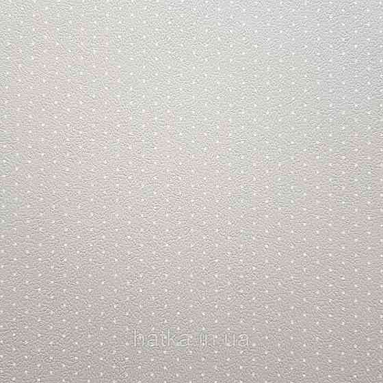 Обои виниловые на флизелине 0.53х10.05 Rasch Textil Petite Fleur 5 точки белые на сером Киев