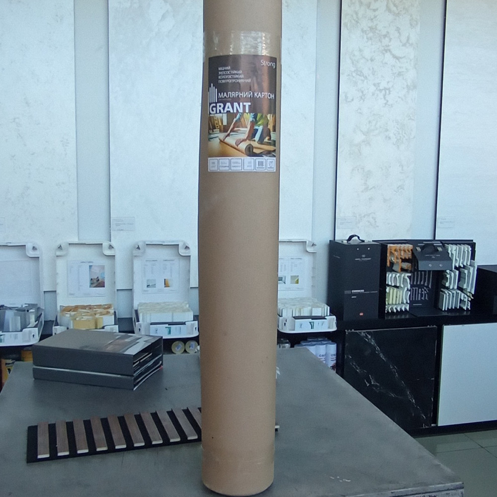 Картон малярний вологостійкий GRANT "Strong" 380 гр/м² 0,7*1000 мм (20 м.п.) Київ - фото 2