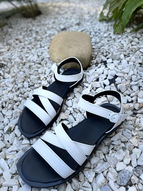 Rosta Босоніжки жіночі ROSTA 1044 білі (літо, шкіра натуральна) (5143) Коломия - фото 2