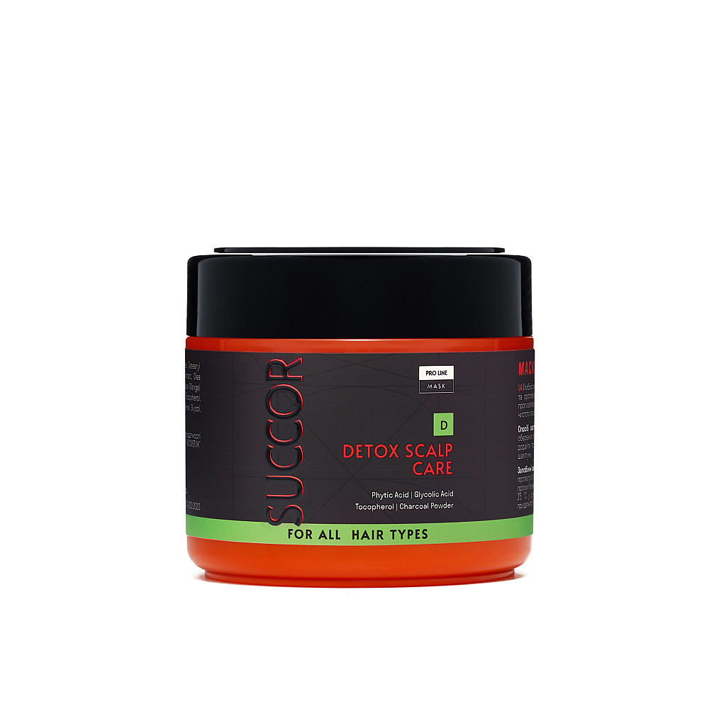 Маска детокс для шкіри голови Detox Scalp Care Mask Succor 300 мл Київ - фото 7