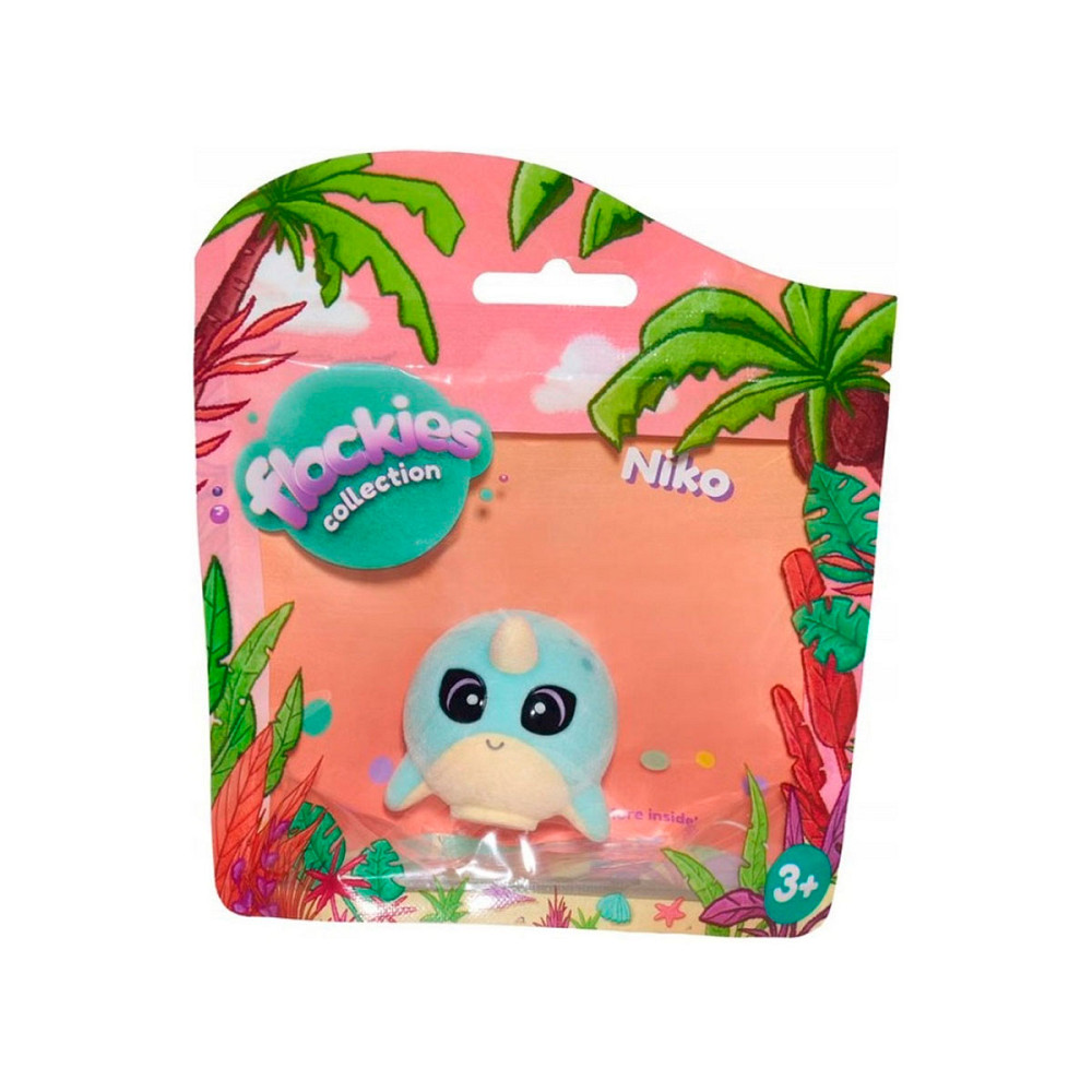Колекційна фігурка Flockies S2 - Нарвал Ніко Дніпро - фото 1