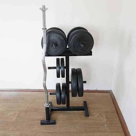 Стойка под блины, гантели и гриф 90 см Стойки для гантелей, грифов и дисков Киев