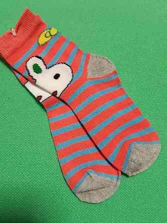 Детские носки в полоску - по стельке 16-19см Київ