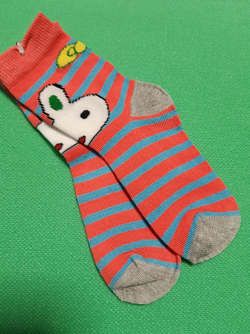 Детские носки в полоску - по стельке 16-19см Київ - фото 1