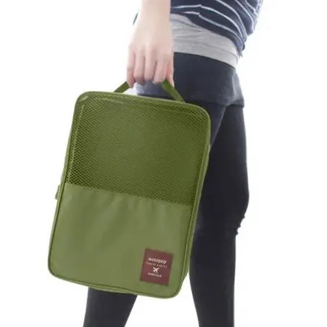 Органайзер для взуття дорожній сумка Monopoly Travel Series. EI-860 Колір: зелений Київ - фото 3