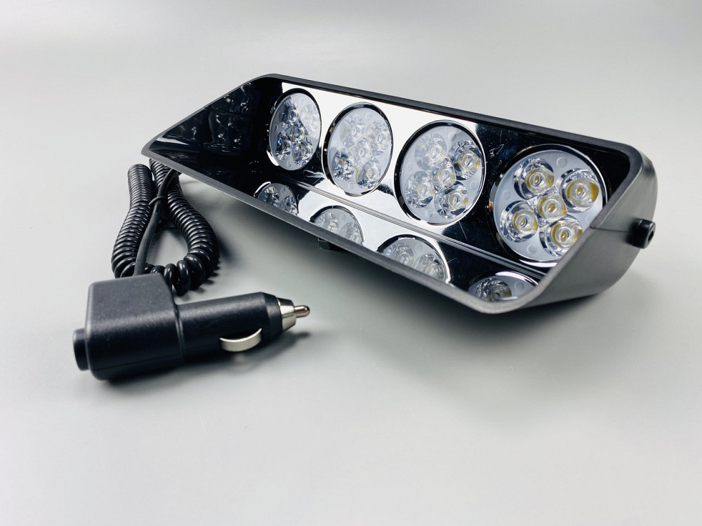 Маячок проблисковий S20 стробоскоп 9-80V 4led діодів мигалка мигалка помаранчевий спалах під скло Мукачево - фото 3