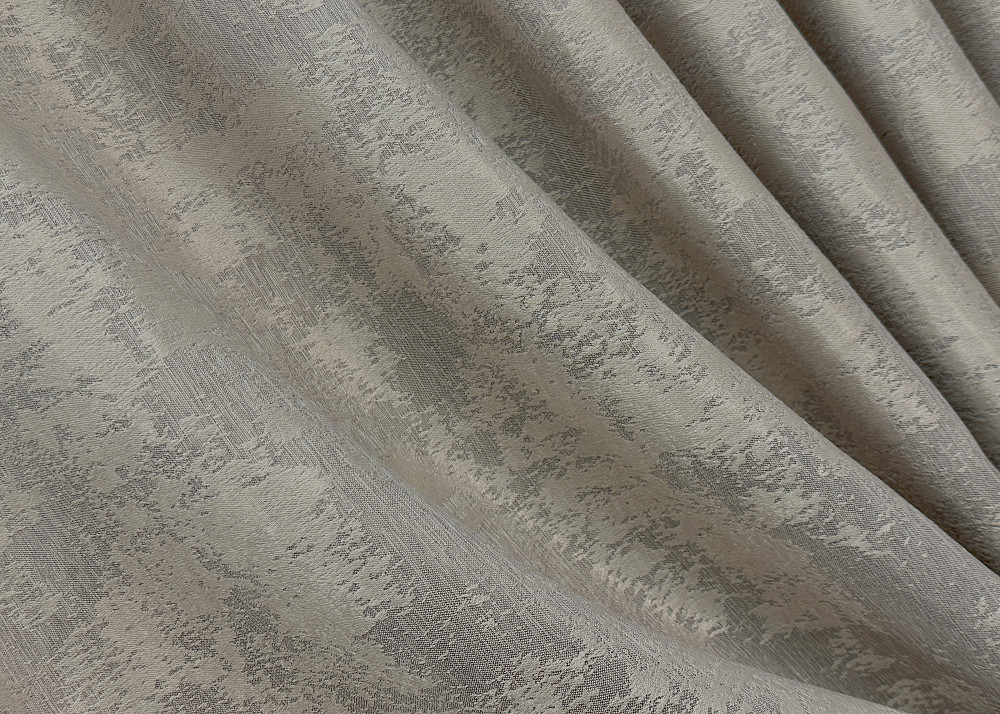 Комплект штор VR-Textil Жаккард Мрамор 150х270 2шт и Тюль 500х270 1143ш-1400т Капучино с белым 71-004/4 Киев - изображение 5