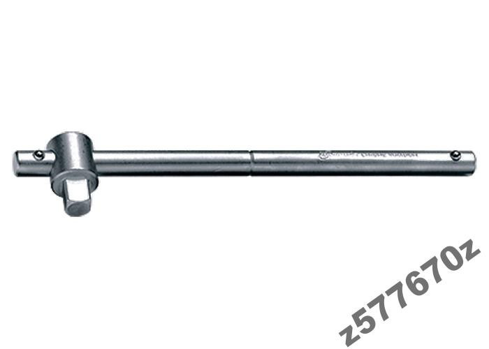 Вороток, 250 мм, квадрат 1/2", CrV, хромирова Полтава - фото 1