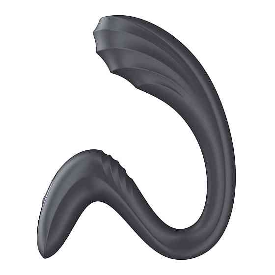 Вагинально-клиторальный вибратор Satisfyer G for Goddess 3 Dark Grey, 2 мотора Sex Aura Киев