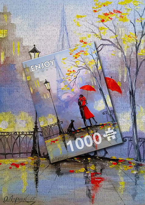 Пазл Дощовий день у Парижі - Rainy Day in Paris (Enjoy-1832) Киев - изображение 6