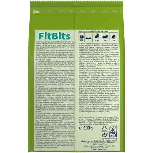 Лакомство Vitakraft Fit Bits для декоративных грызунов овощи и люцерна 500 г Киев