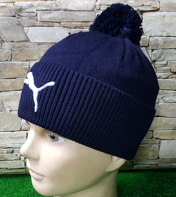 Чоловіча шапка Puma Originals Pom Pom Fleece Київ - фото 2