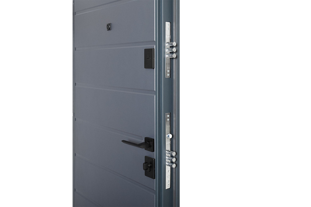 Двери уличные, модель SOLID 76 Антрацит 1200 Киев - изображение 4