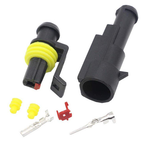 Роз'єм автомобільний електричний герметичний DJ7011-1.5 комплект 1pin Вінниця - фото 1