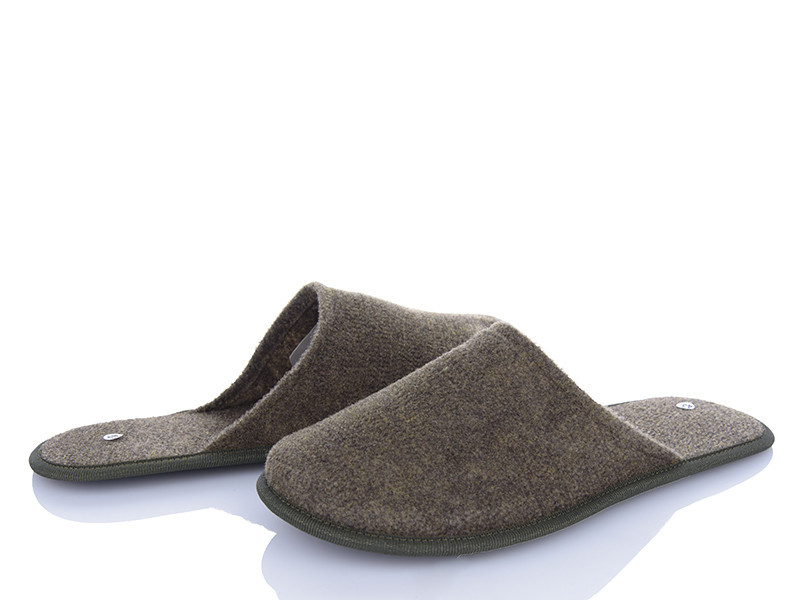 Тапочки домашние мужские хаки закрытый носок Одесса - изображение 5