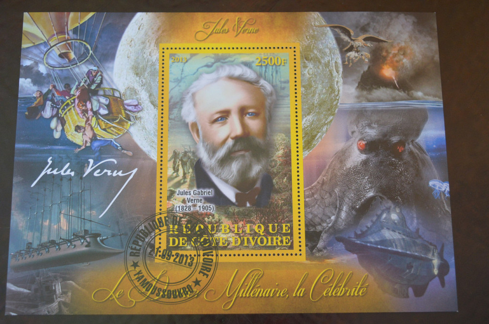 Кот-д’Ивуар. История. Личности. Блок. 2013 год (Б-1) Полтава - изображение 1