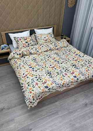 Комплект постельного белья, Decorator Bloomy Двуспальный 180х215 с цветочным принтом (88-013) Киев