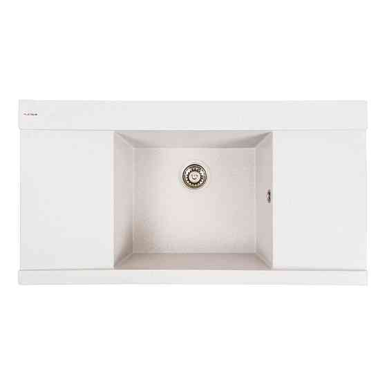 PLATINUM Гранітна мийка для кухні Platinum 9651 ATLAS матовий Топаз Київ