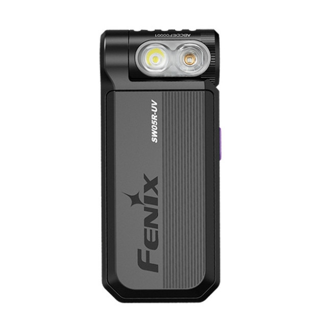 Ліхтар ручний ультрафіолетовий Fenix ​​SW05R-UV LED (Чорний) Вінниця - фото 3