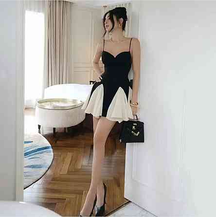 Жіноча стильна вечірня мініплаття костюмка та софт 46-48 Одеса