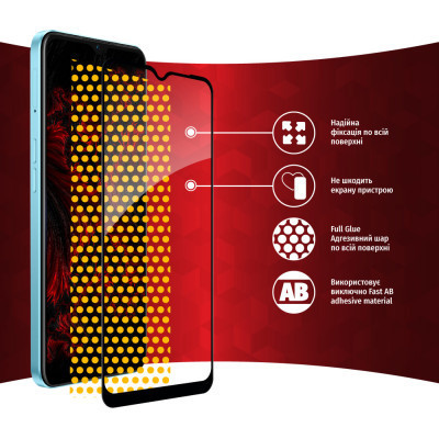 Стекло защитное Intaleo Full Glue Oppo A57 (1283126546266) Винница - изображение 6