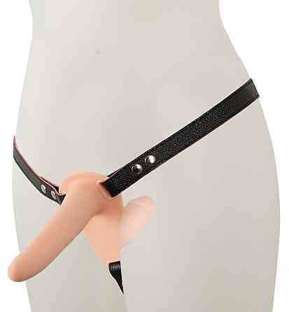 Страпон - Vibrating Double Strap-On Sex Aura Київ