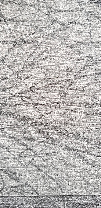 Обои виниловые на флизелине горячего тиснения Sintra Atmosphere метровые деревья ветки серые на белом 512005 Киев - изображение 3
