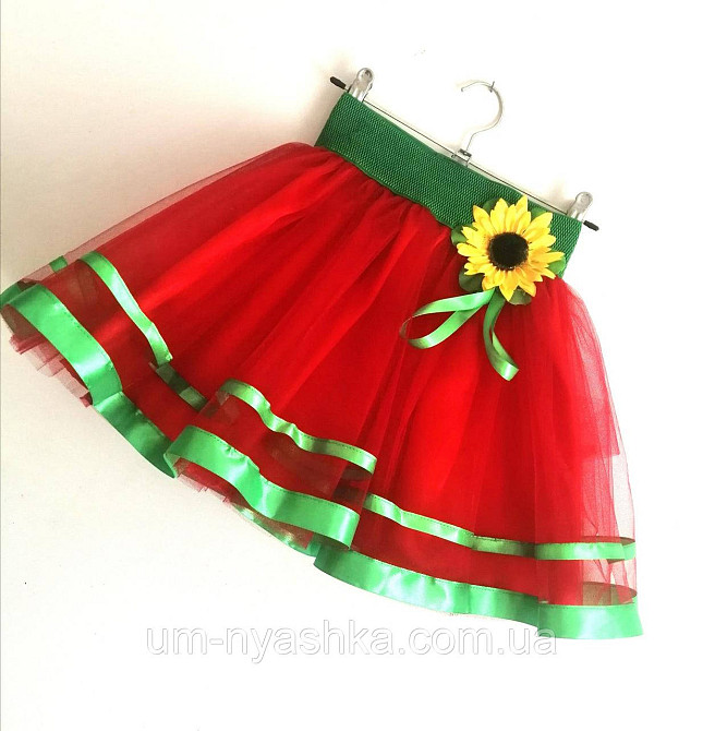 Зелена спідниця під вишиванку Кривий Ріг - фото 4