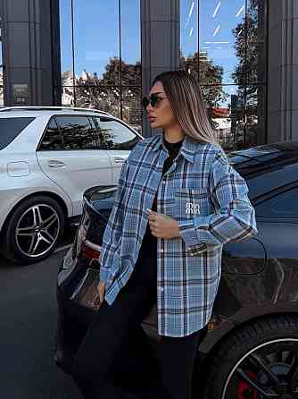 Жіноча сорочка в клітинку ( з накатом) Одеса