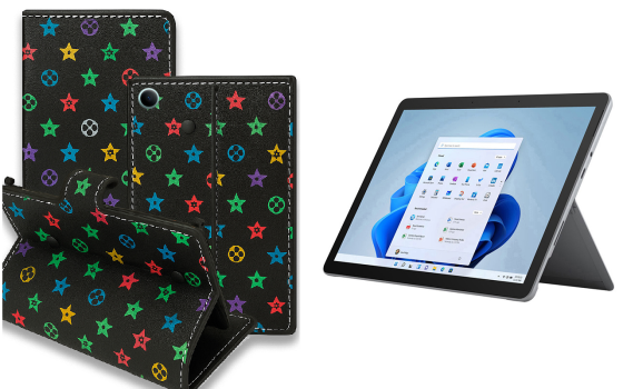 Книжка-трансформер для планшета Microsoft Surface Go, Go 2, Go 3, колір Black Lyi Black Київ