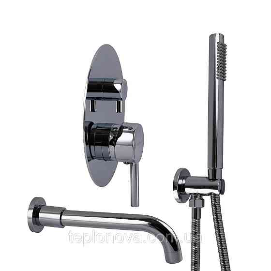 Смеситель для ванны встроенный Globus Lux LAZER Pro  GLPR-202-00-SMART Черновцы